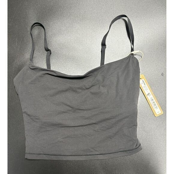 Skims NWT Women's Fits Everybody Cropped Cami in Onyx Size XS‎ - Picture 1 of 3